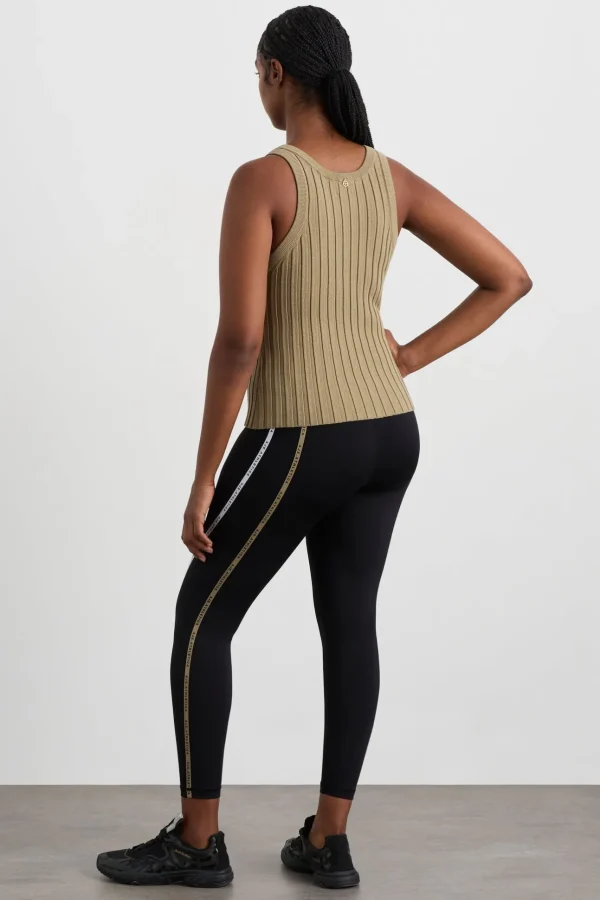 Hydra Racer Knit Ribbed Top