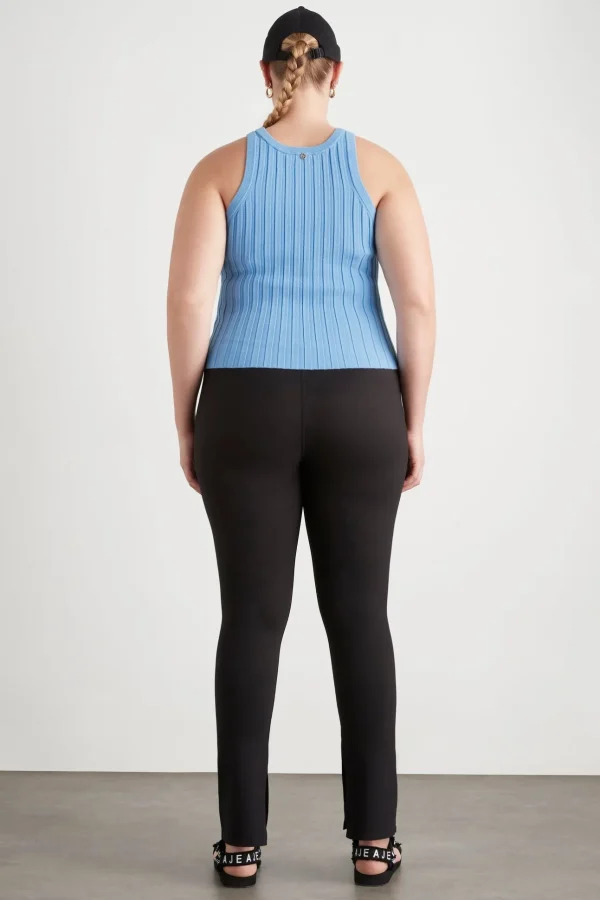 Hydra Racer Knit Ribbed Top