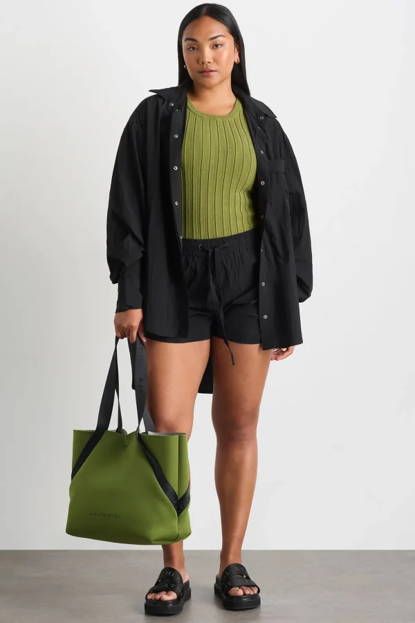 Hydra Racer Knit Ribbed Top