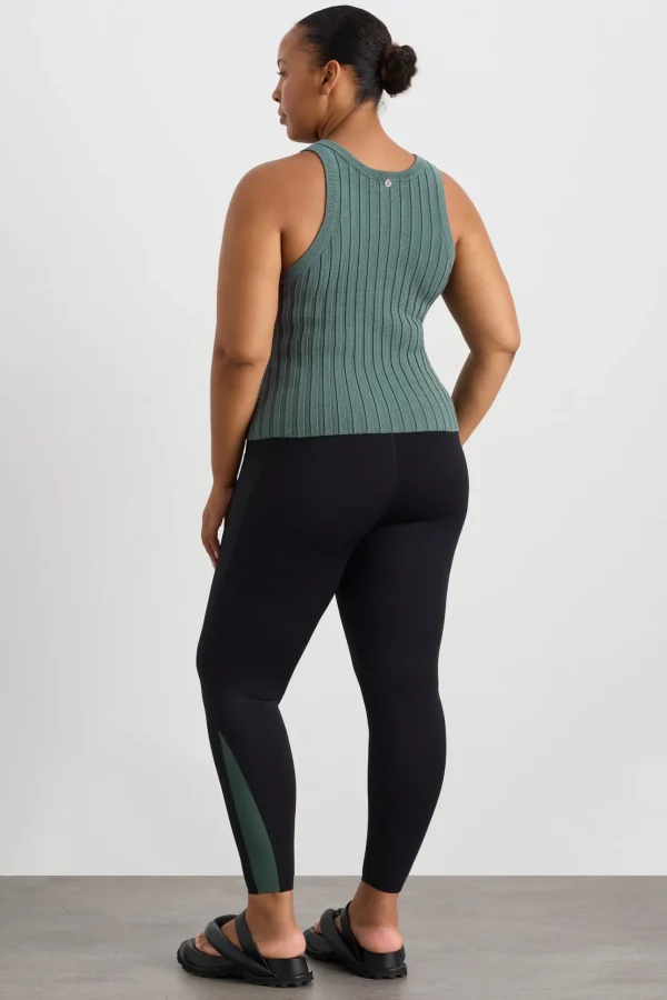 Hydra Racer Knit Ribbed Top