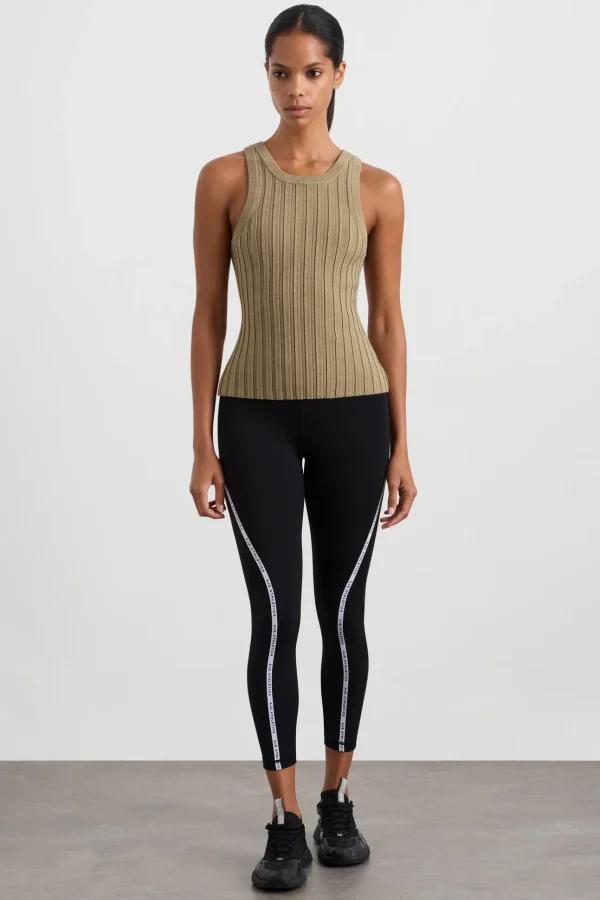 Hydra Racer Knit Ribbed Top