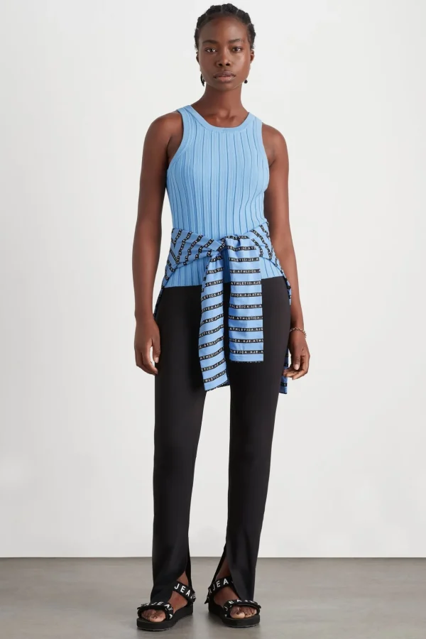 Hydra Racer Knit Ribbed Top