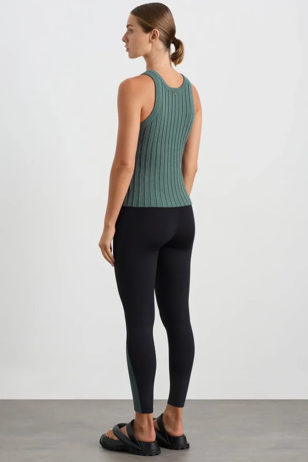 Hydra Racer Knit Ribbed Top
