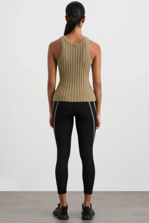 Hydra Racer Knit Ribbed Top