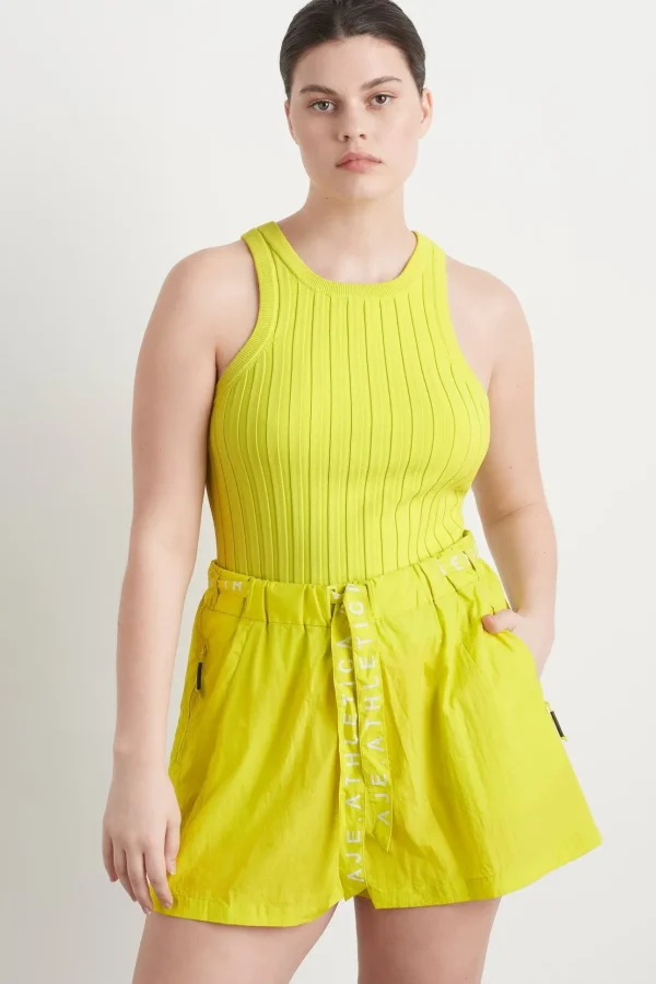 Hydra Racer Knit Ribbed Top