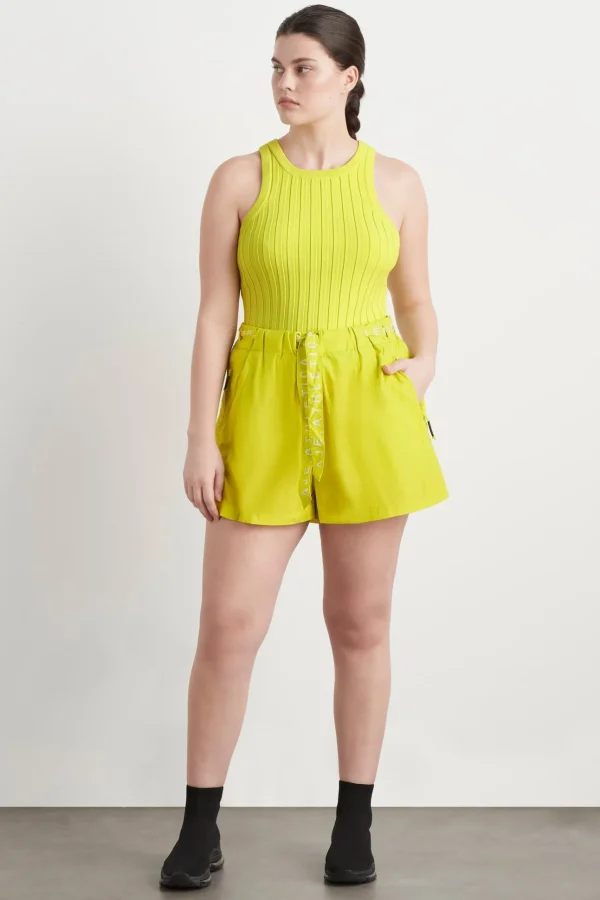 Hydra Racer Knit Ribbed Top