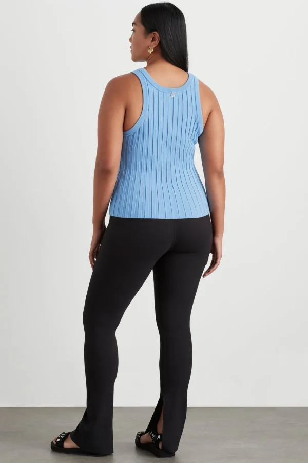 Hydra Racer Knit Ribbed Top