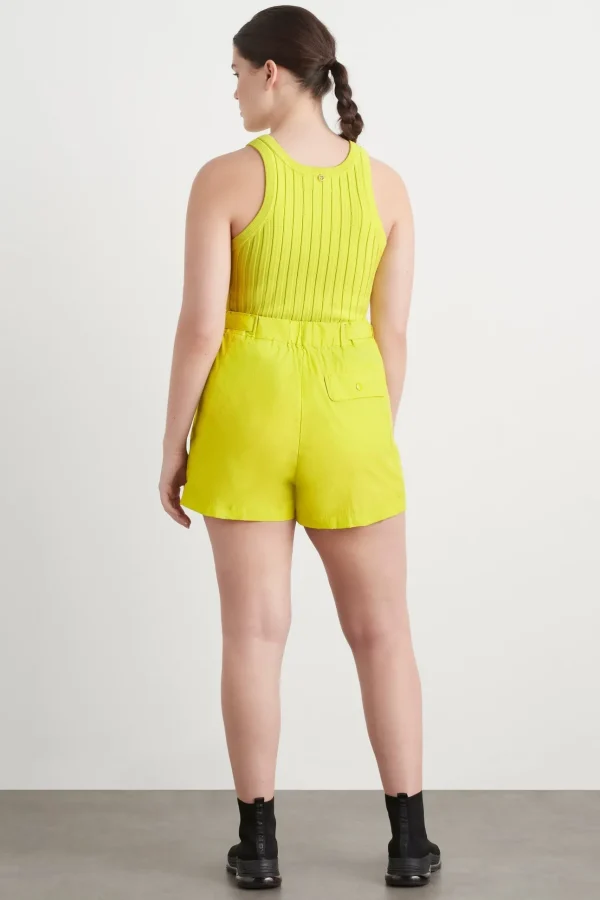 Hydra Racer Knit Ribbed Top