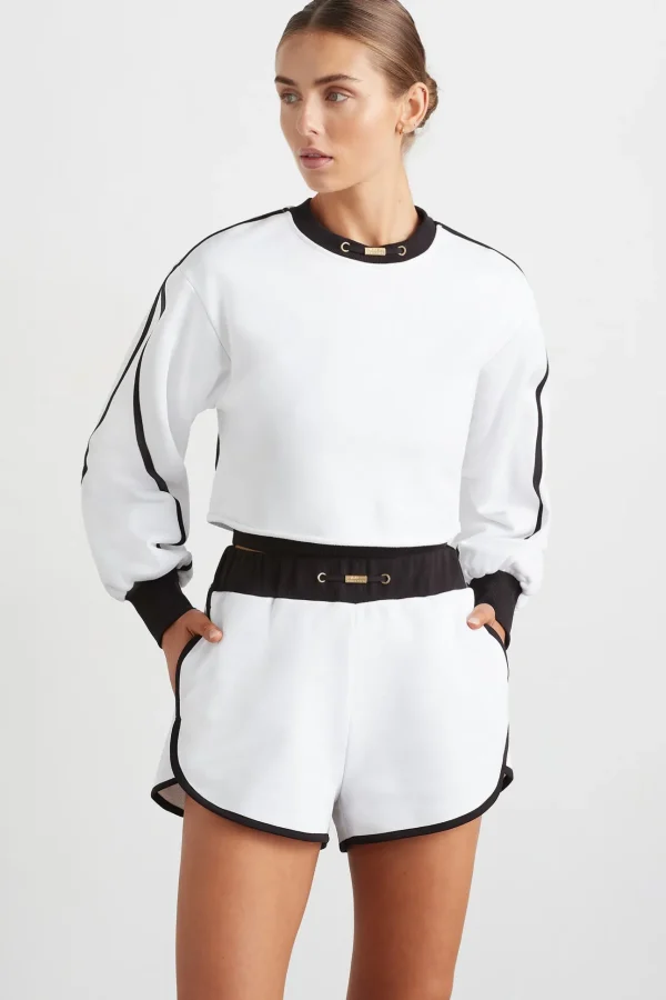 Interlock Crop Sweater 413