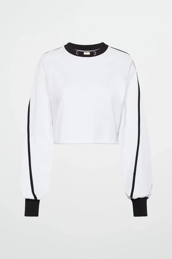 Interlock Crop Sweater 413