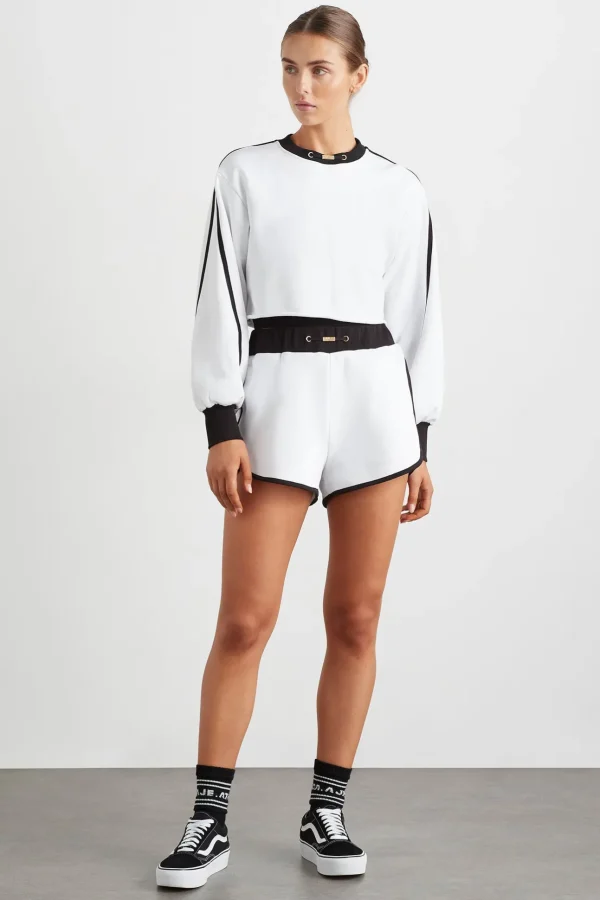 Interlock Crop Sweater 413