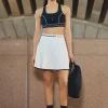 Knit Pleated Skirt 628