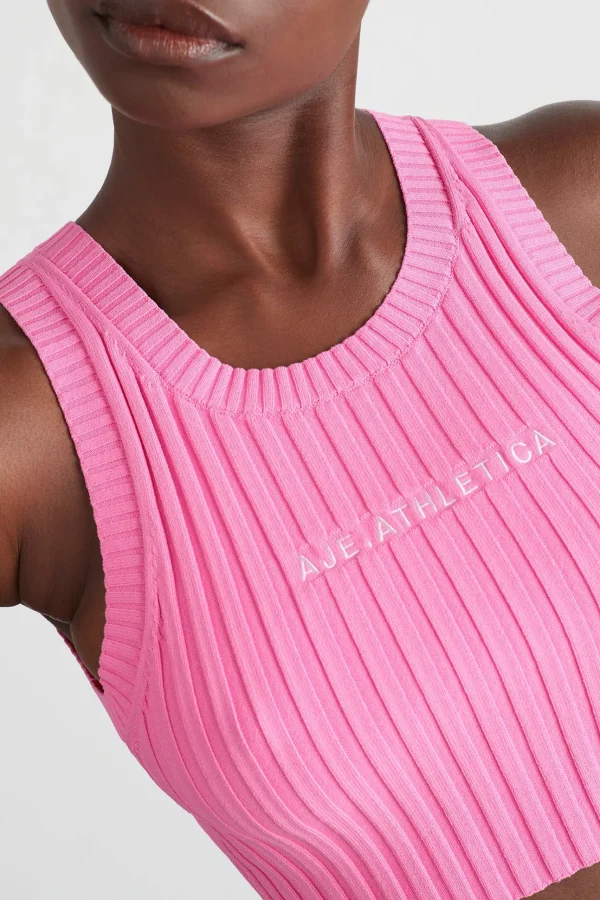 Knitted Mini Logo Tank 135