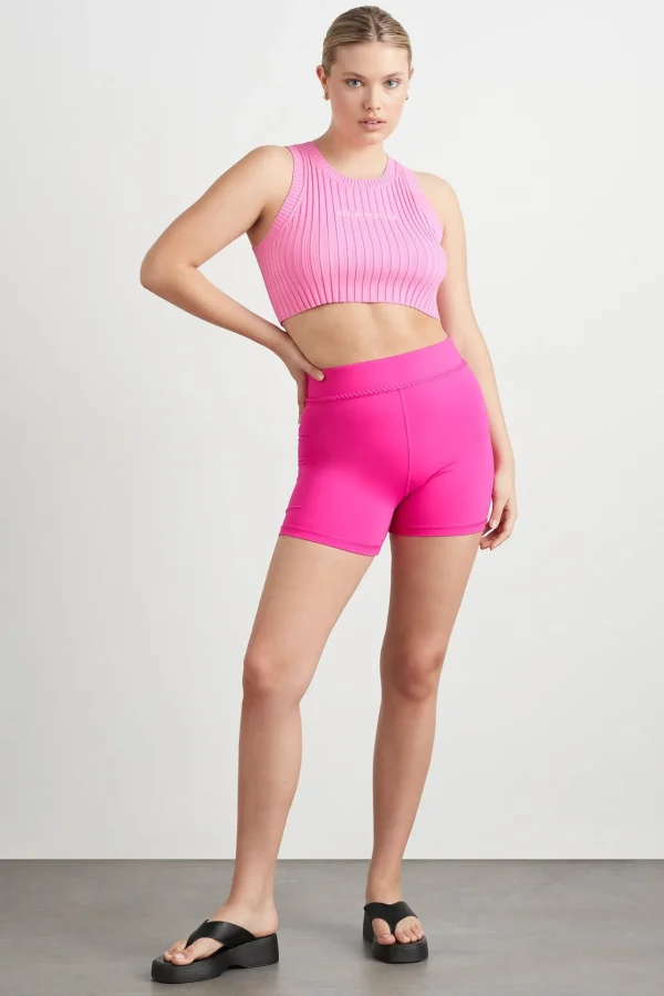 Knitted Mini Logo Tank 135