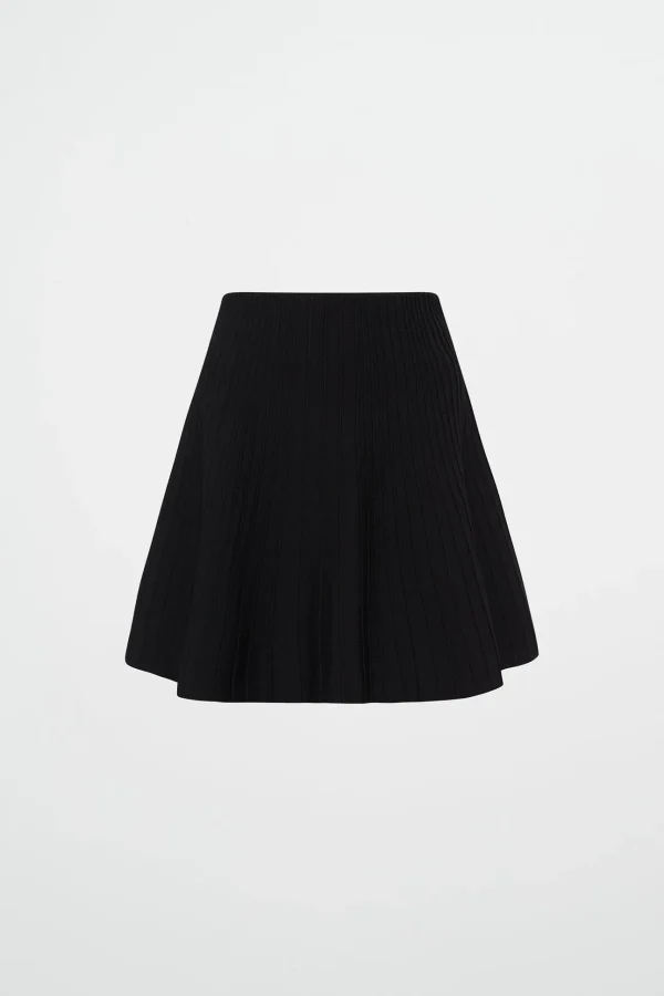 Knitted Mini Skirt 628