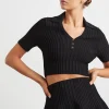 Knitted Polo Top 341