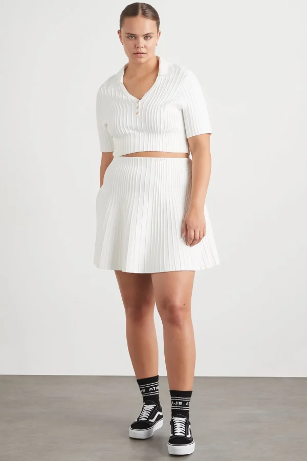 Knitted Polo Top 341