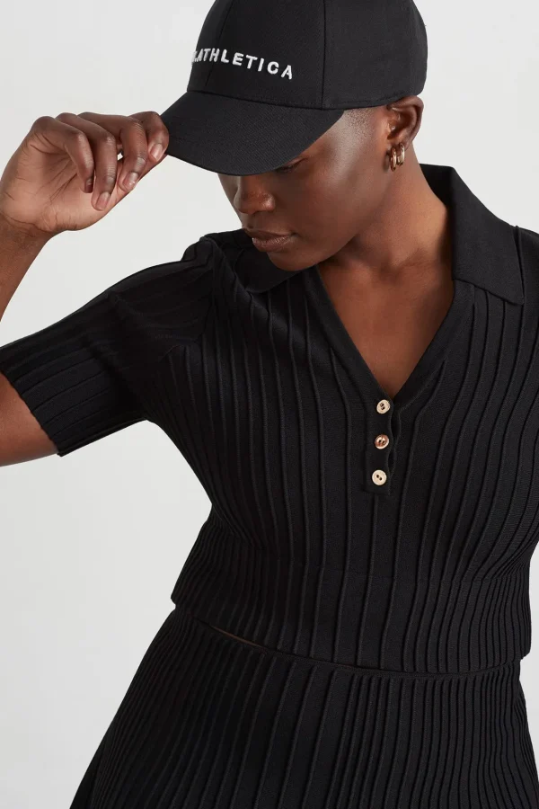 Knitted Polo Top 341