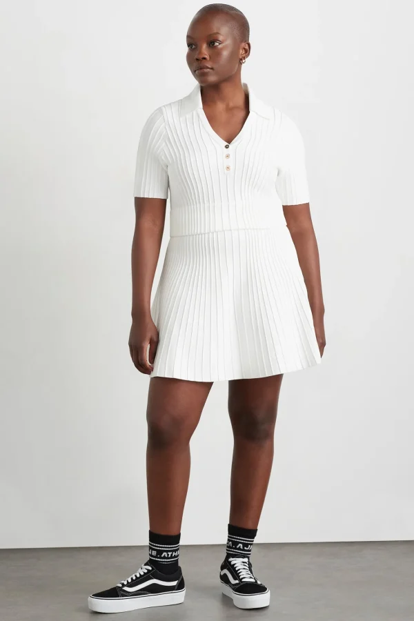 Knitted Polo Top 341