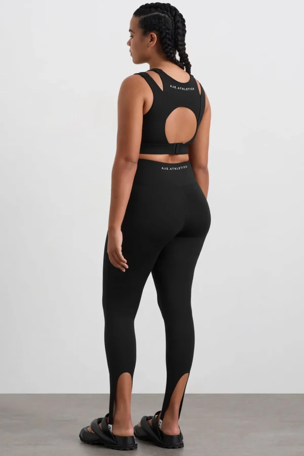 Layered Cut Out Sports Bra 385