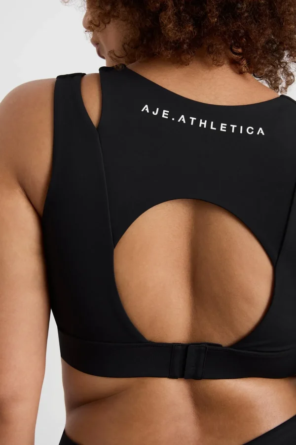 Layered Cut Out Sports Bra 385
