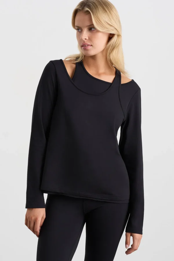 Layered Long Sleeve Top 157
