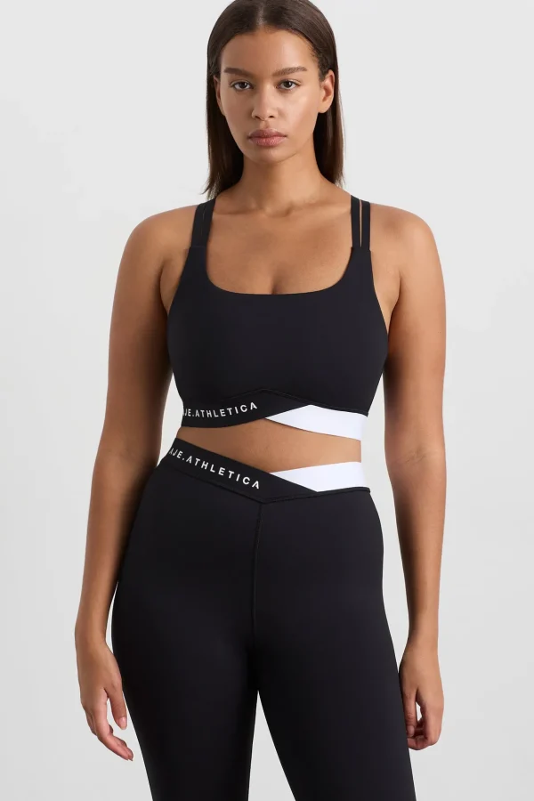Logo Elastic Sports Bra 323