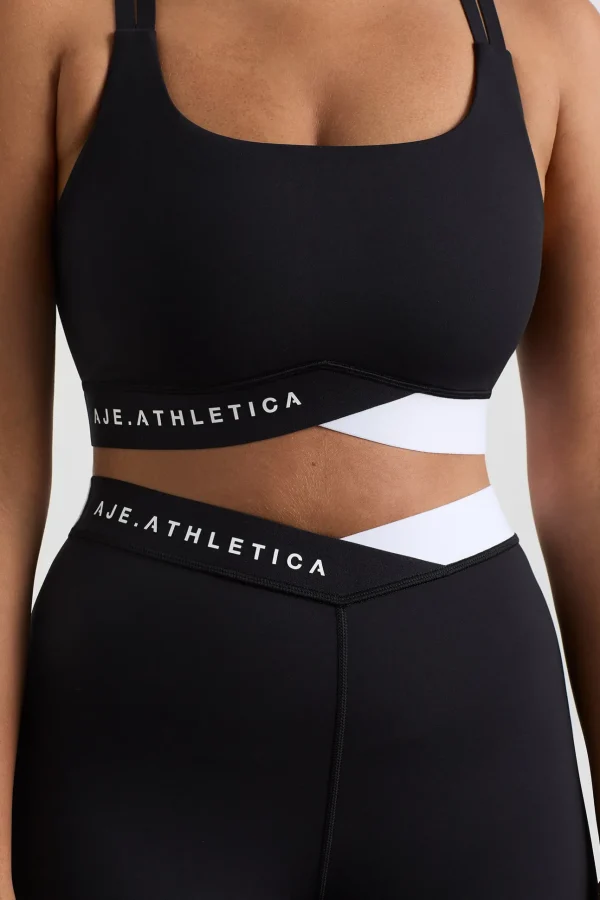 Logo Elastic Sports Bra 323