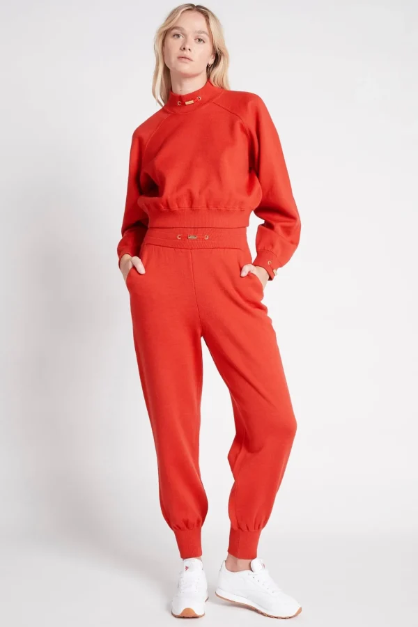 Logo Knit Trackpants 505