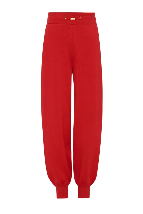 Logo Knit Trackpants 505