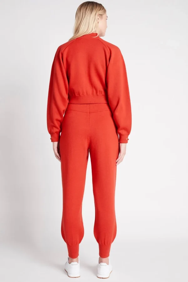 Logo Knit Trackpants 505