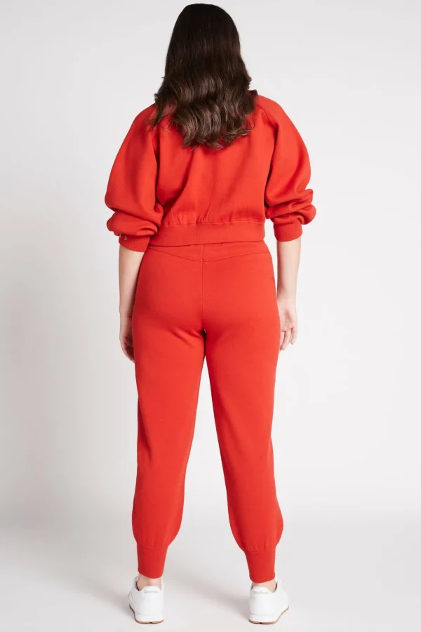 Logo Knit Trackpants 505