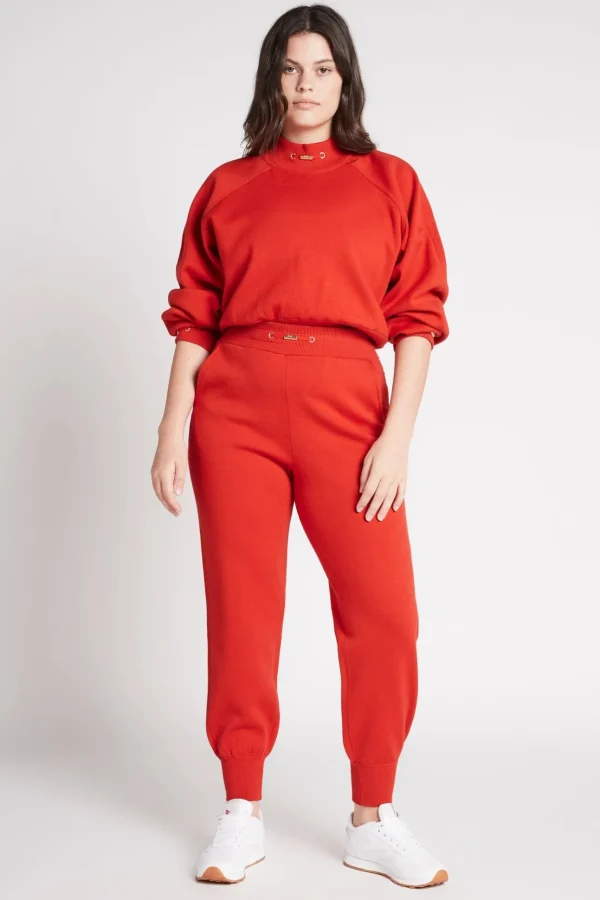 Logo Knit Trackpants 505