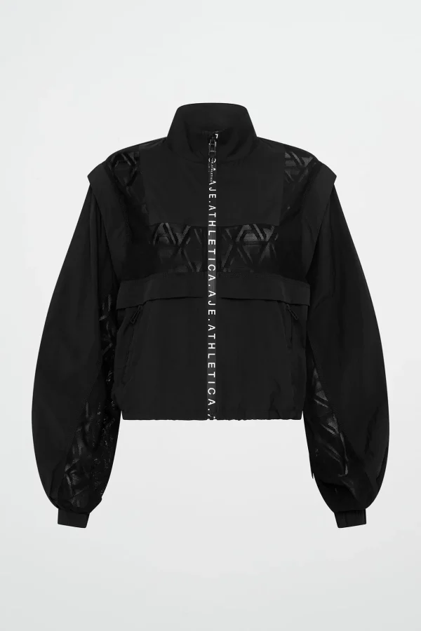 Logo Mesh Jacket 757