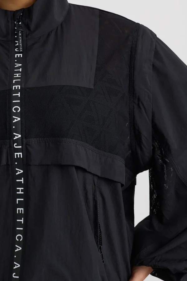 Logo Mesh Jacket 757