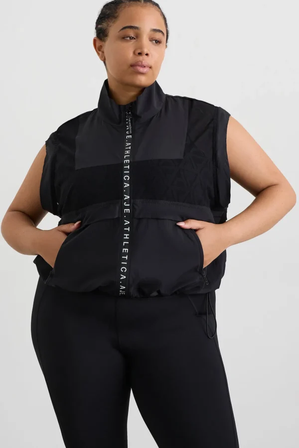 Logo Mesh Jacket 757