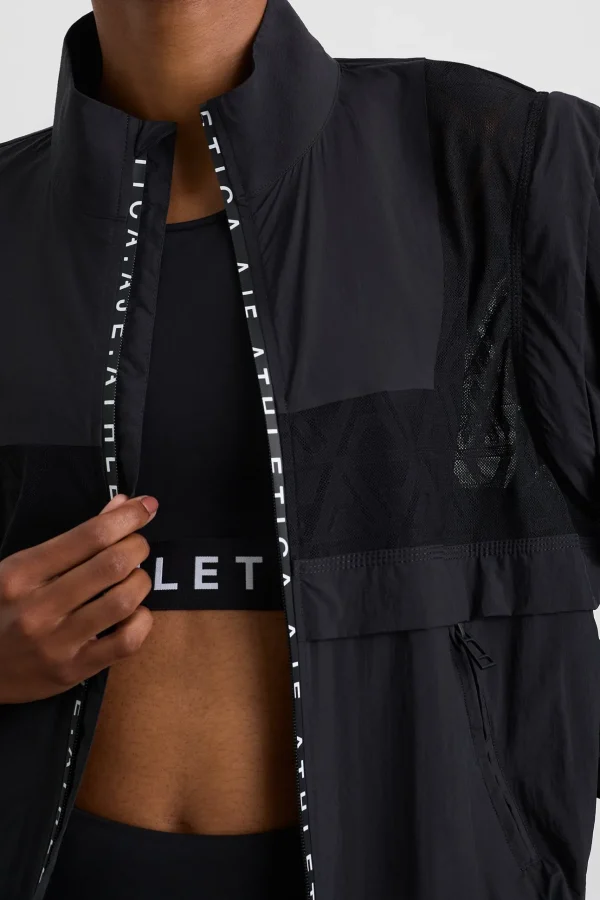 Logo Mesh Jacket 757