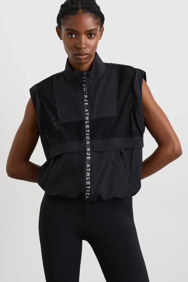 Logo Mesh Jacket 757