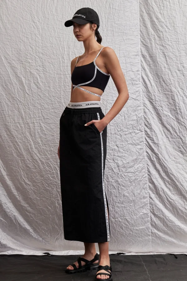 Logo Tape Crossover Bra 393