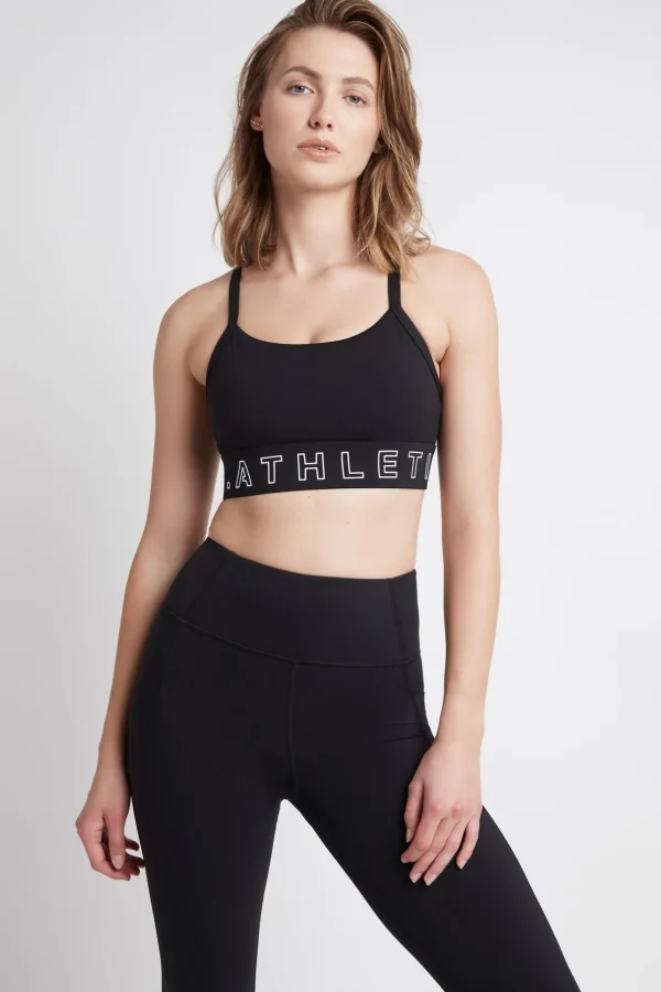 Logotape Adjustable Strap Sports Bra 307