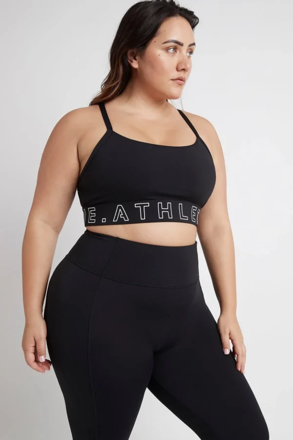 Logotape Adjustable Strap Sports Bra 307