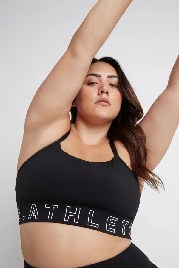 Logotape Adjustable Strap Sports Bra 307