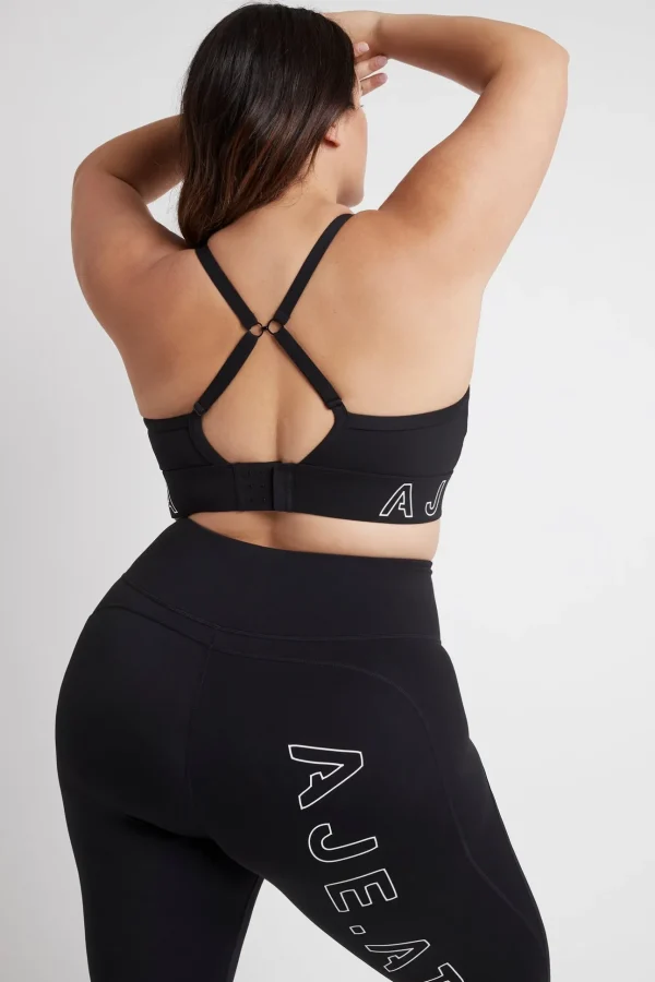 Logotape Adjustable Strap Sports Bra 307