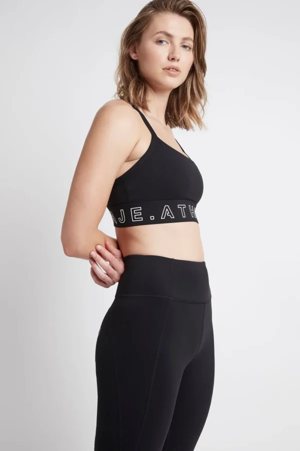 Logotape Adjustable Strap Sports Bra 307