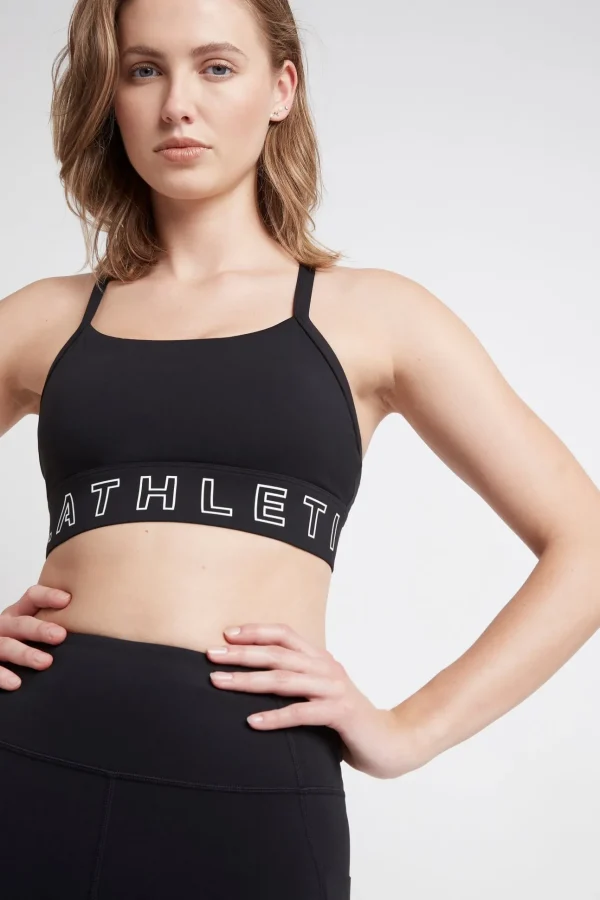 Logotape Adjustable Strap Sports Bra 307