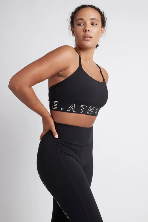 Logotape Adjustable Strap Sports Bra 307