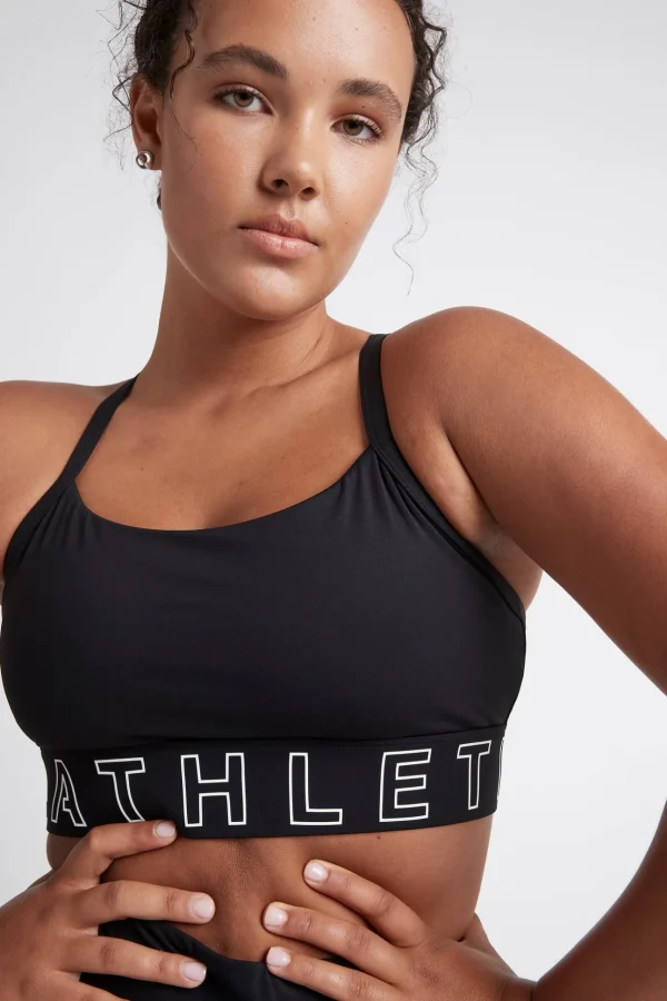 Logotape Adjustable Strap Sports Bra 307
