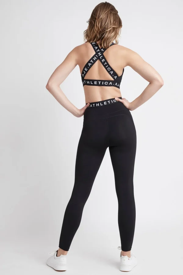 Logotape Laser Cut Full Length Legging 208