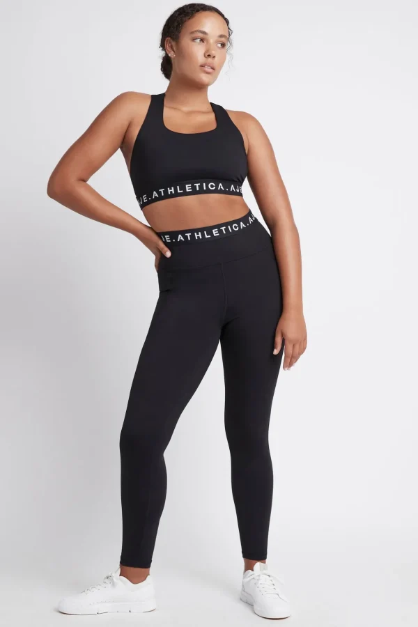 Logotape Laser Cut Full Length Legging 208