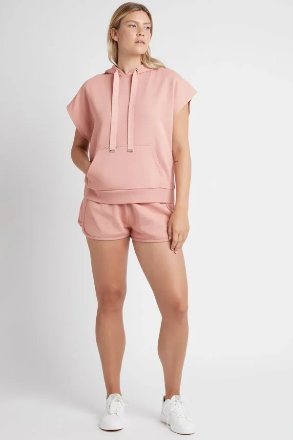 Logotape Short Sleeve Hoodie 403